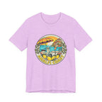 Amalfi Coast Vintage Travel Tee — Scenic Lemon & Vespa Graphic