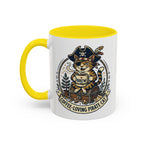Vintage Sailor Anchor Coffee Mug — Nautical Tattoo Accent Mug (11/15oz)
