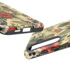Tropical chihuahua Phone Case — Floral Pineapple Protective Tough Case