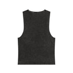 Custom Stonewash Muscle Tank — Vintage Wash Sleeveless Top