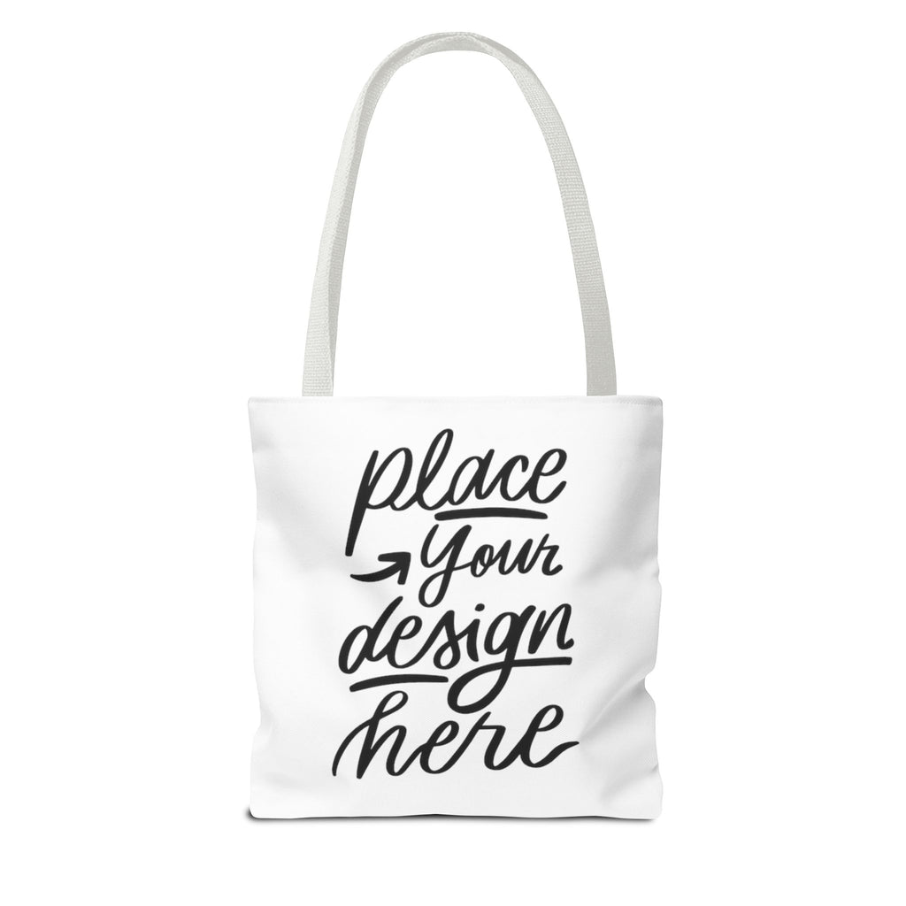 Custom Printed Tote Bag — Personalized All-Over-Print Canvas Shopper