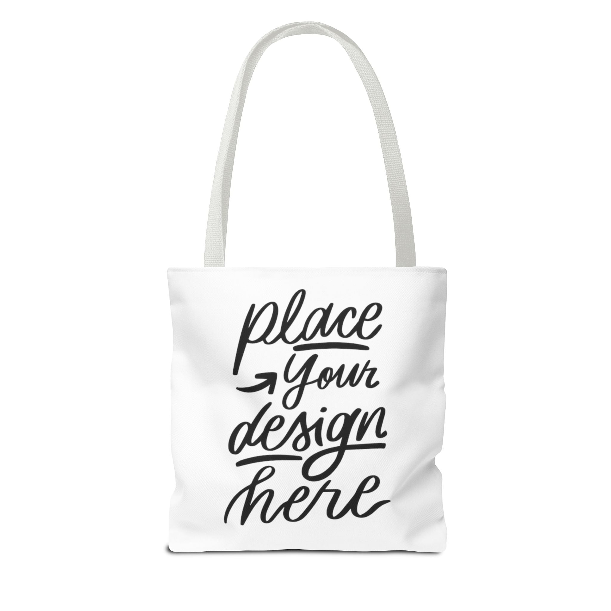 Custom Printed Tote Bag — Personalized All-Over-Print Canvas Shopper
