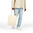 Tote Bag — "Hetero Tamas" Retro Rainbow Canvas Tote