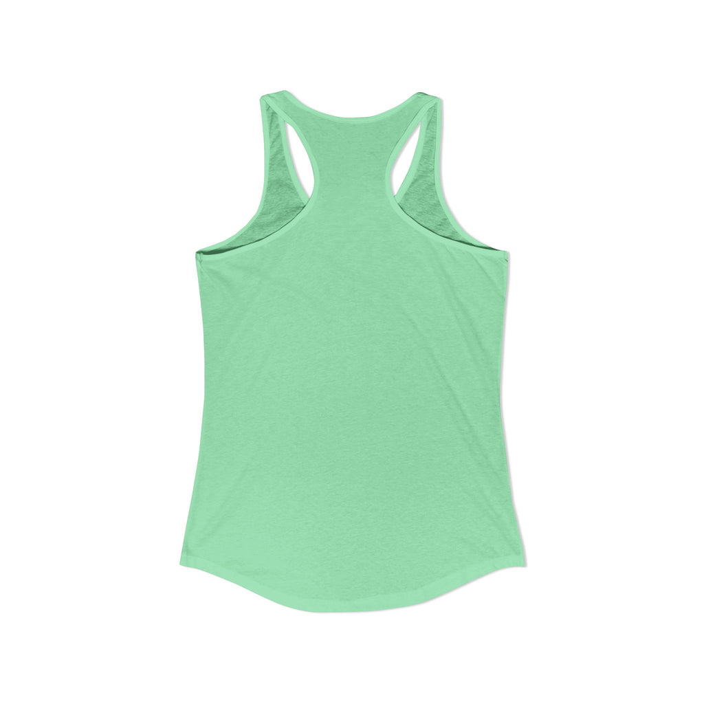 Women's Ideal Racerback Tank - "Hetero Jamás"