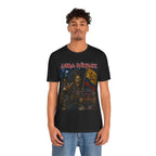 Jairo Méndez Metal Band Tee — Iron Maiden Flag T‑Shirt