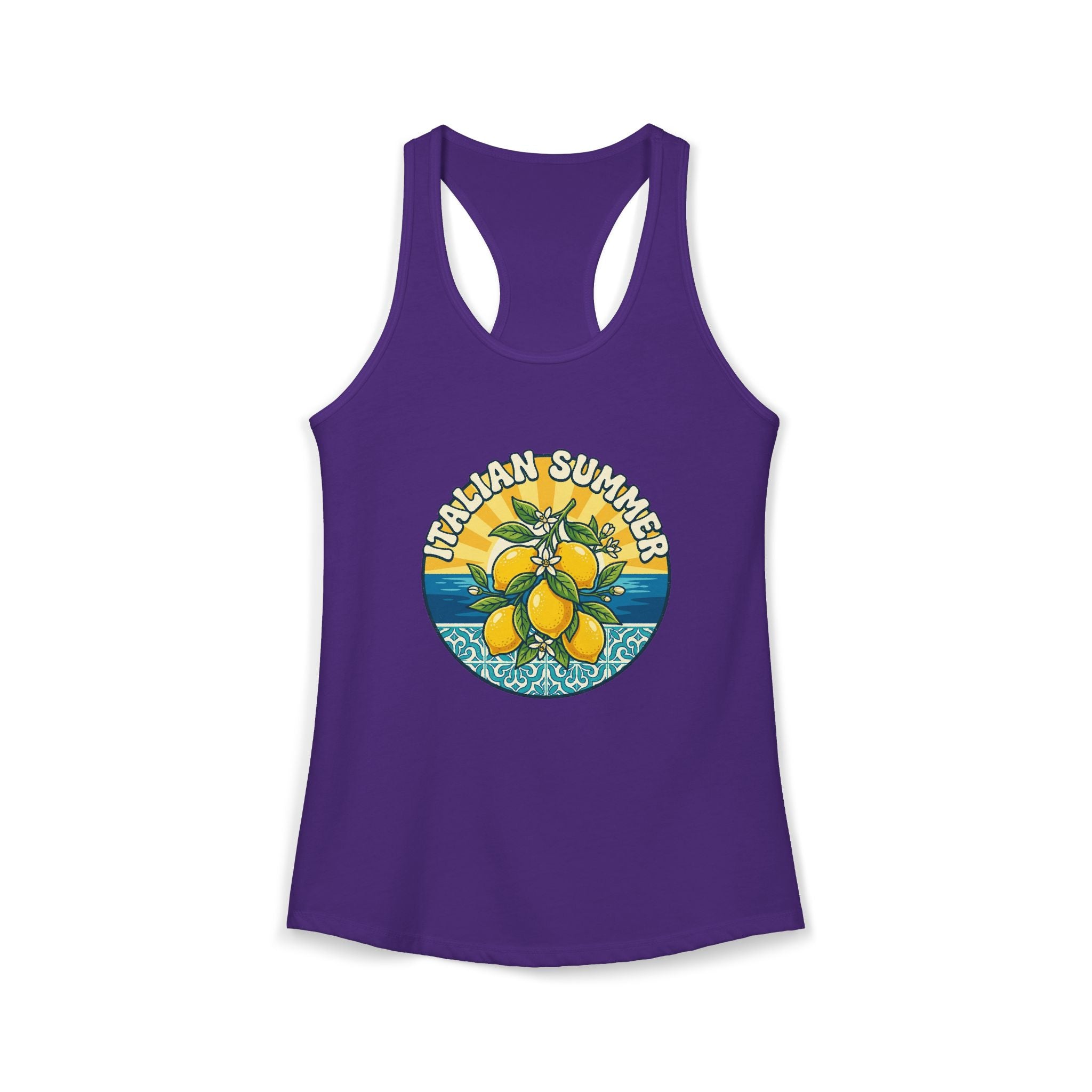 Summer Graphic Tank — Italian Style
