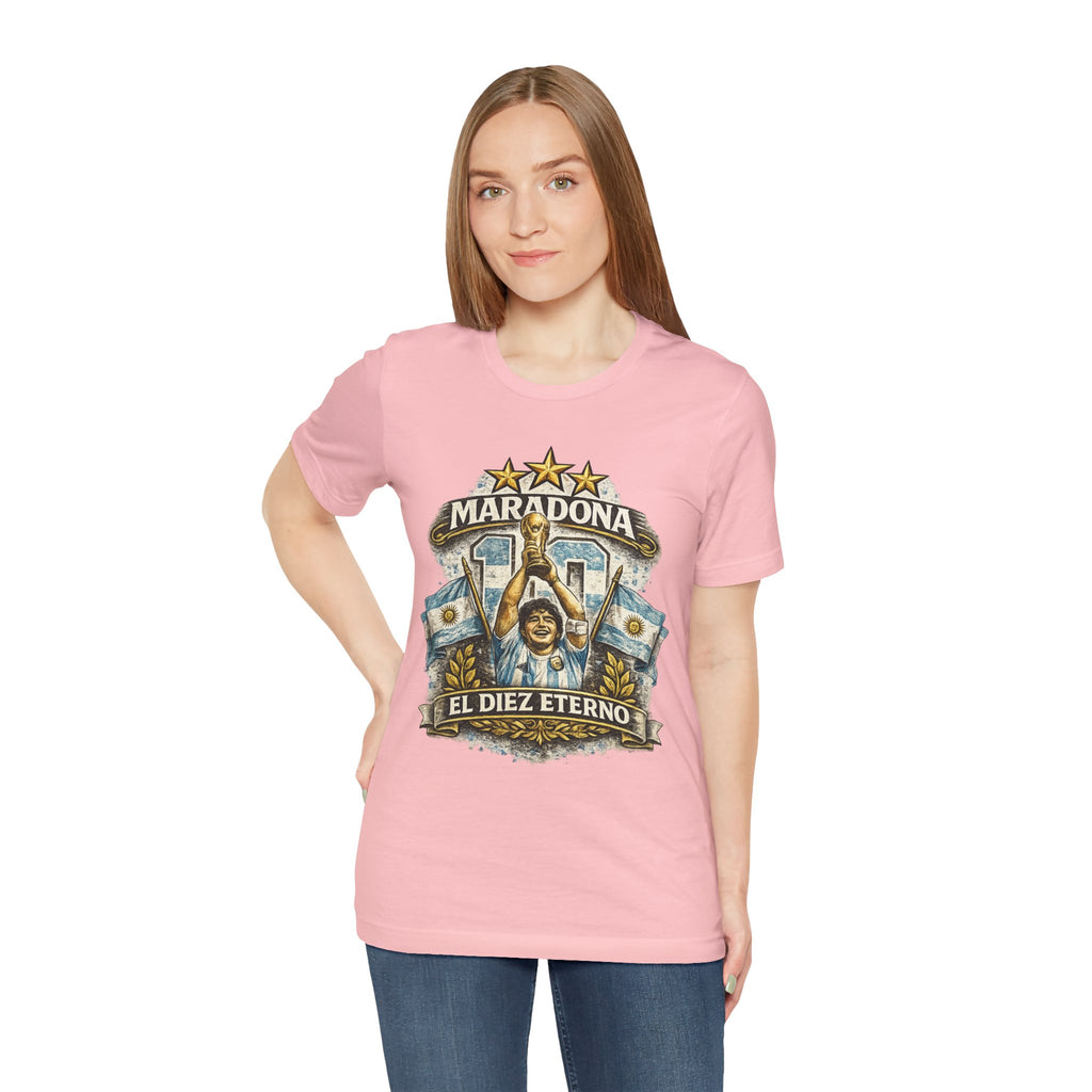 Maradona 'El Diez Eterno' Soccer Tee