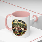 Caracas Venezuela Vintage Travel Accent Coffee Mug