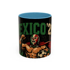 Mexico ’26 Luchador Soccer Coffee Mug