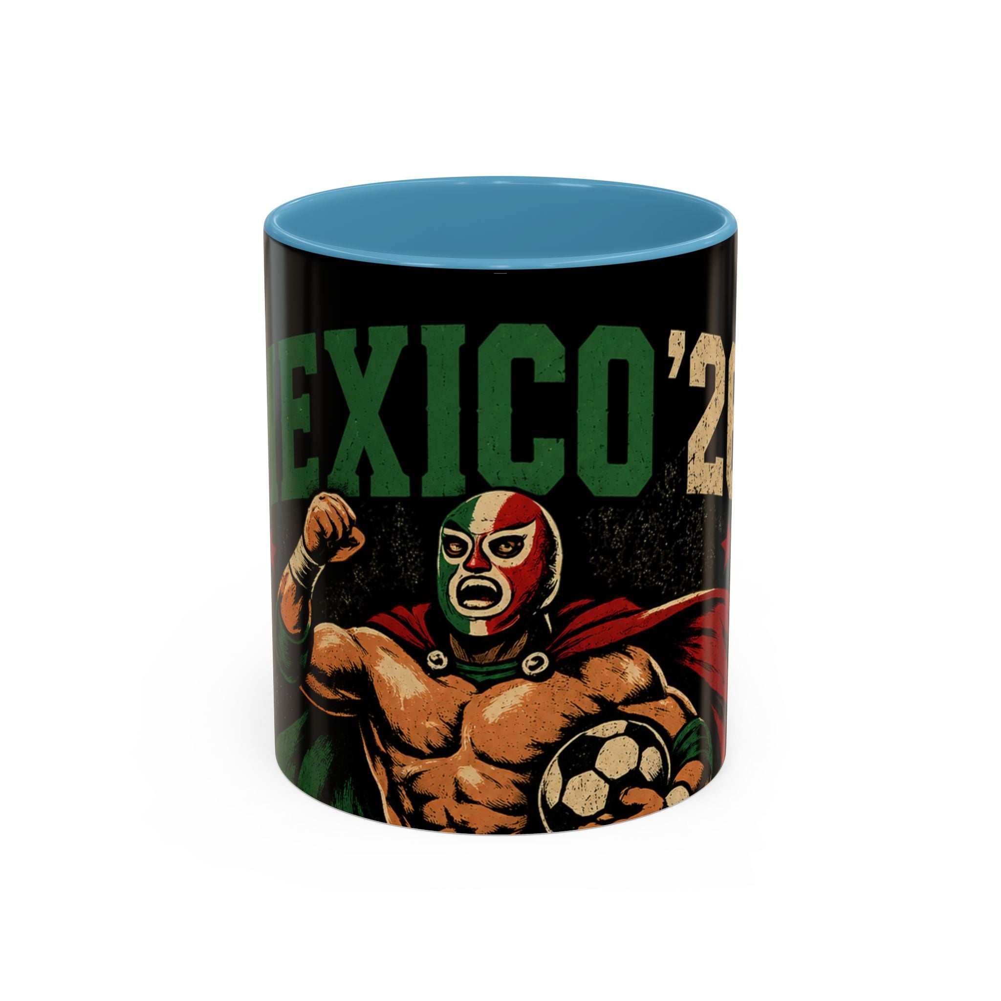 Mexico ’26 Luchador Soccer Coffee Mug