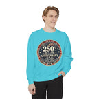 250th 4th of July Anniversary Sweatshirt — Patriotic Independence Day Crewneck