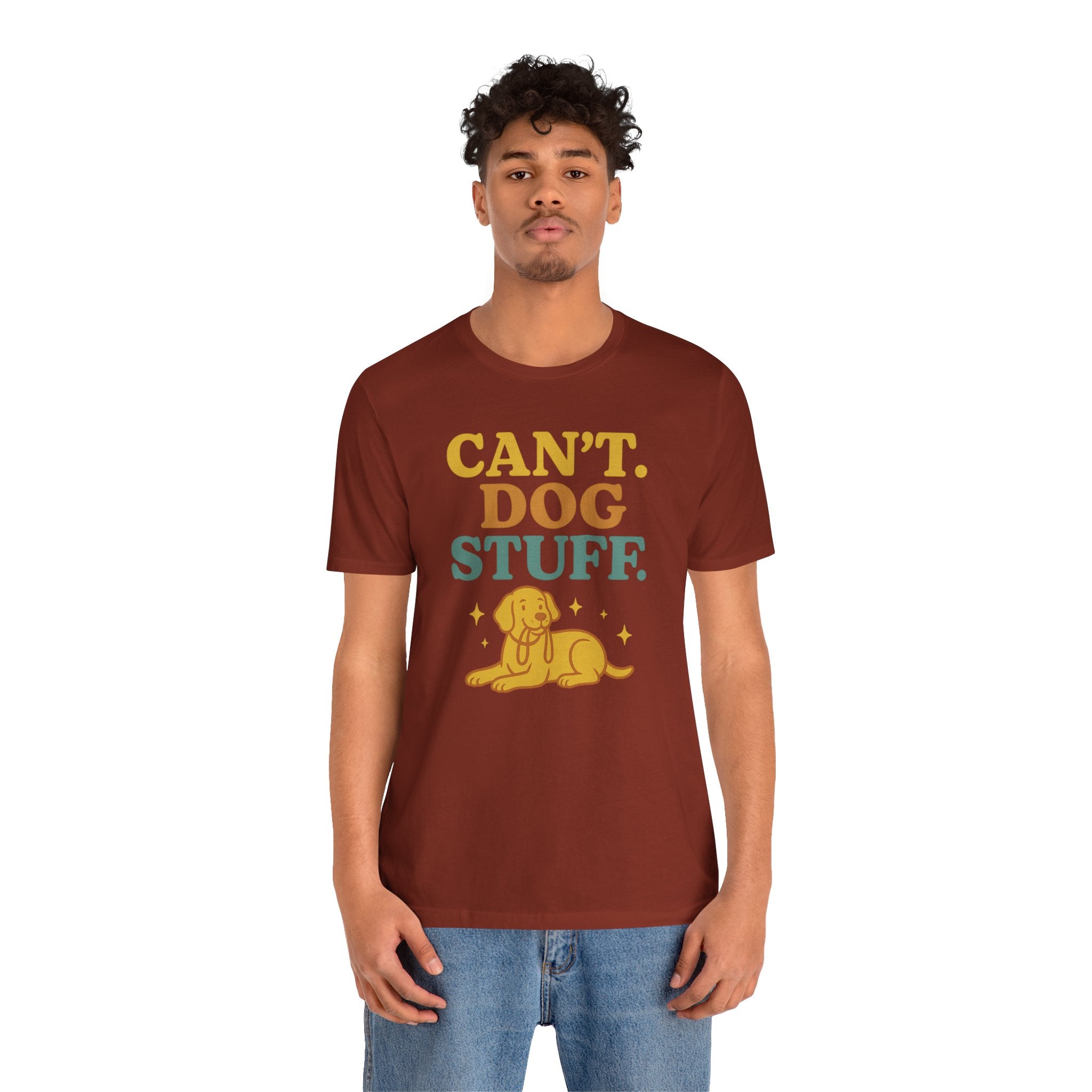 "Can’t. Dog Stuff." – Dog Lover Priorities Tee