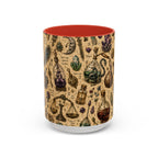 The Alchemist's Cabinet Coffee Mug — Vintage Apothecary Accent Mug (11/15 oz)
