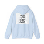 Classic Hoodie with Centered Design – 'Place Your Design Here'