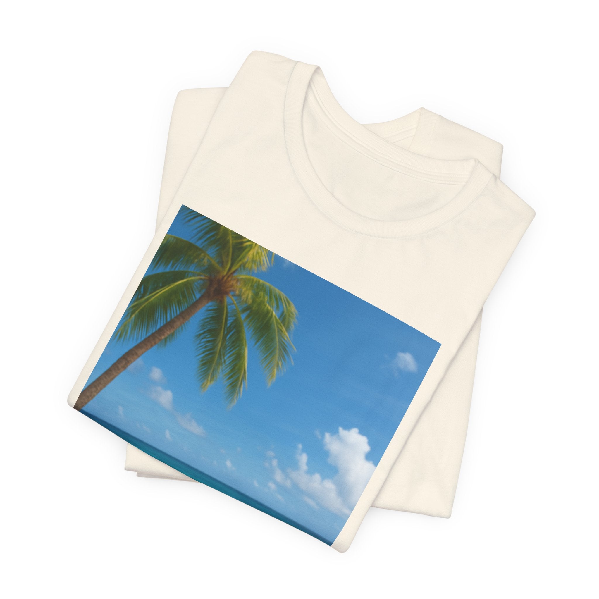 Beach Chihuahua Dog T-Shirt — Hawaiian Shirt Puppy on Tropical Shore