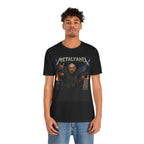 Metal Band Graphic Tee — "Metalyahu" Heavy Metal Israel Guitar Design