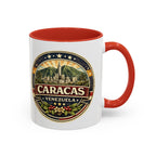 Caracas Venezuela Vintage Travel Accent Coffee Mug