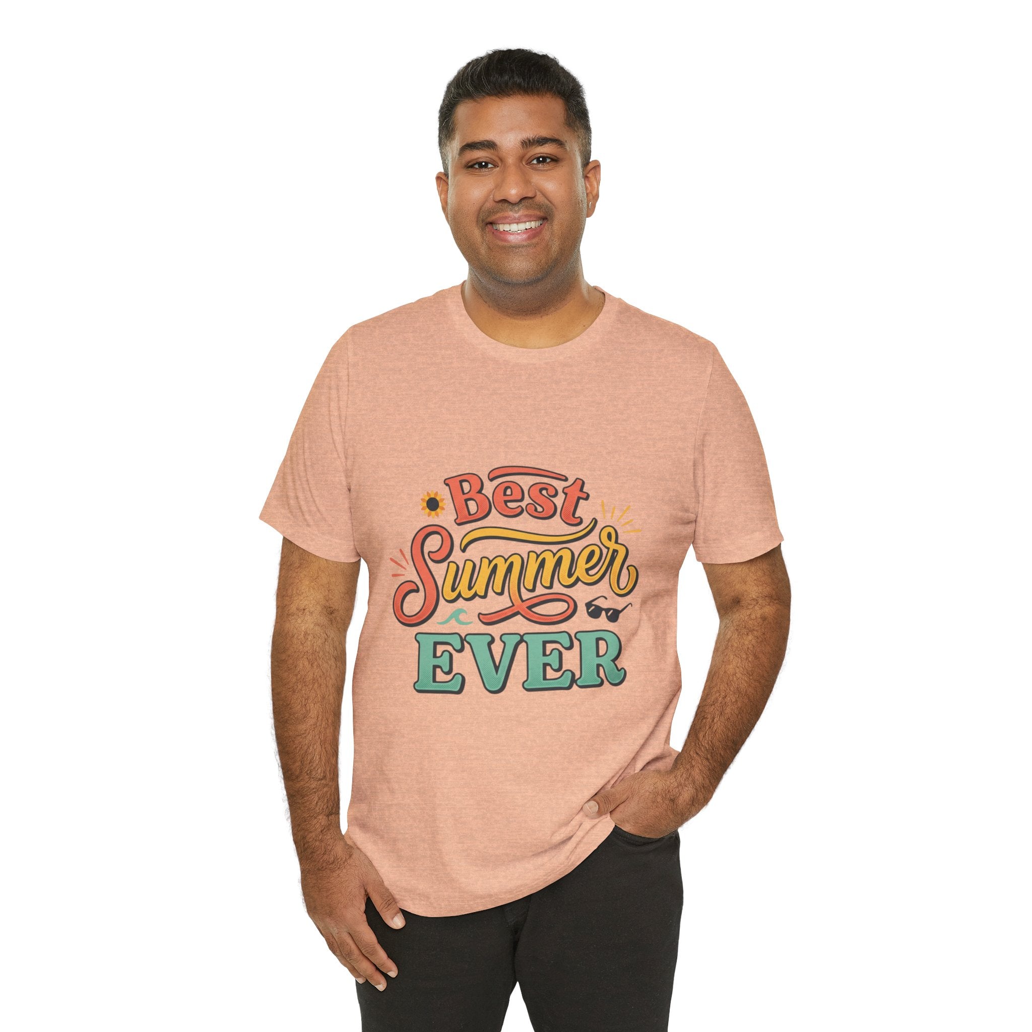 Best Summer Ever T-Shirt — Retro Colorful Vacation Tee