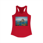 Women's Racerback Tank - Es Vedrà, Spain View