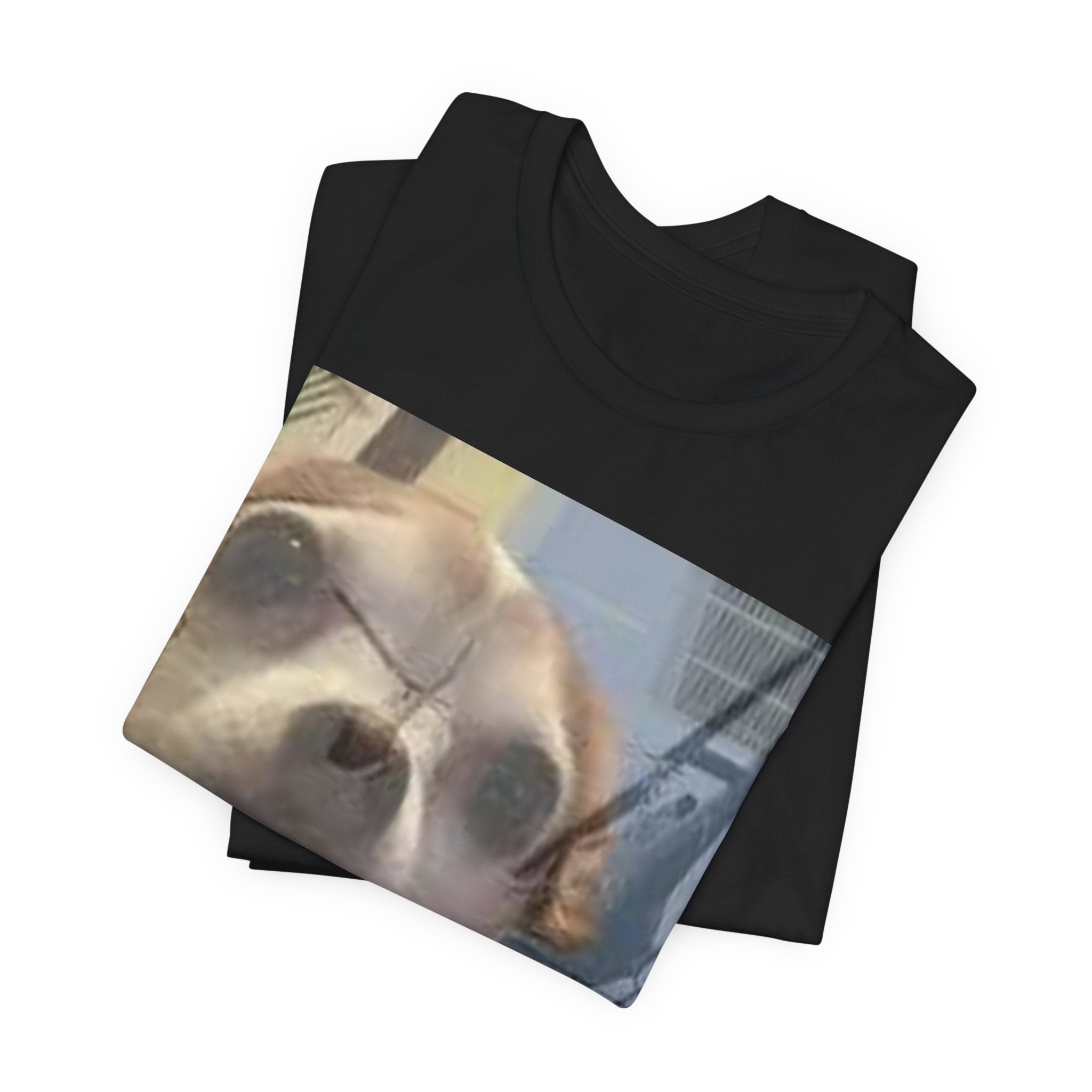 Funny chihuahua trauma  Dog T‑Shirt — Cute Chihuahua Photo Tee