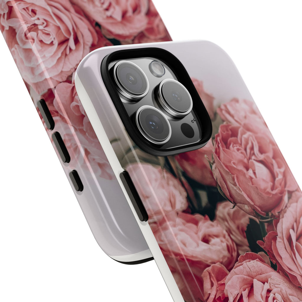 Tough Case — Pink Peonies Floral Phone Case