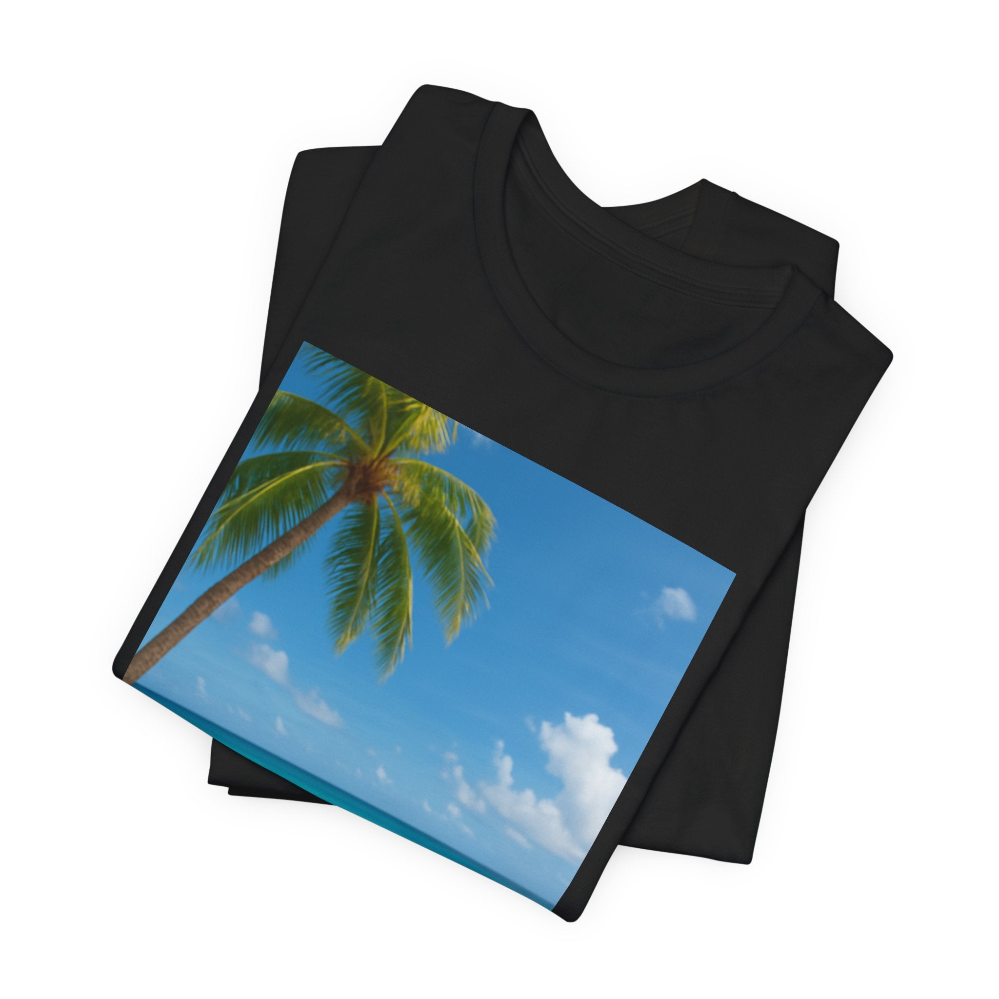 Beach Chihuahua Dog T-Shirt — Hawaiian Shirt Puppy on Tropical Shore