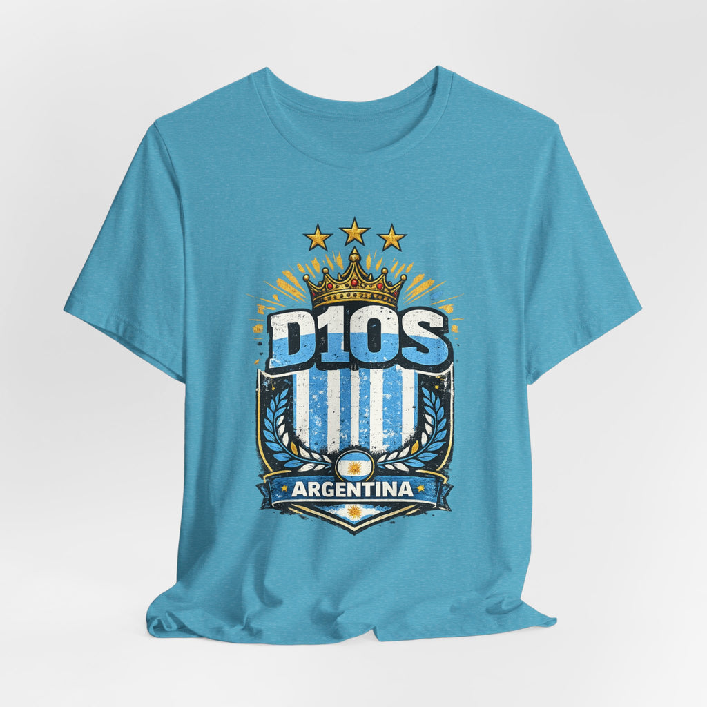 D10S Argentina Tee — Football Fan Shirt