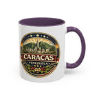 Caracas Venezuela Vintage Travel Accent Coffee Mug