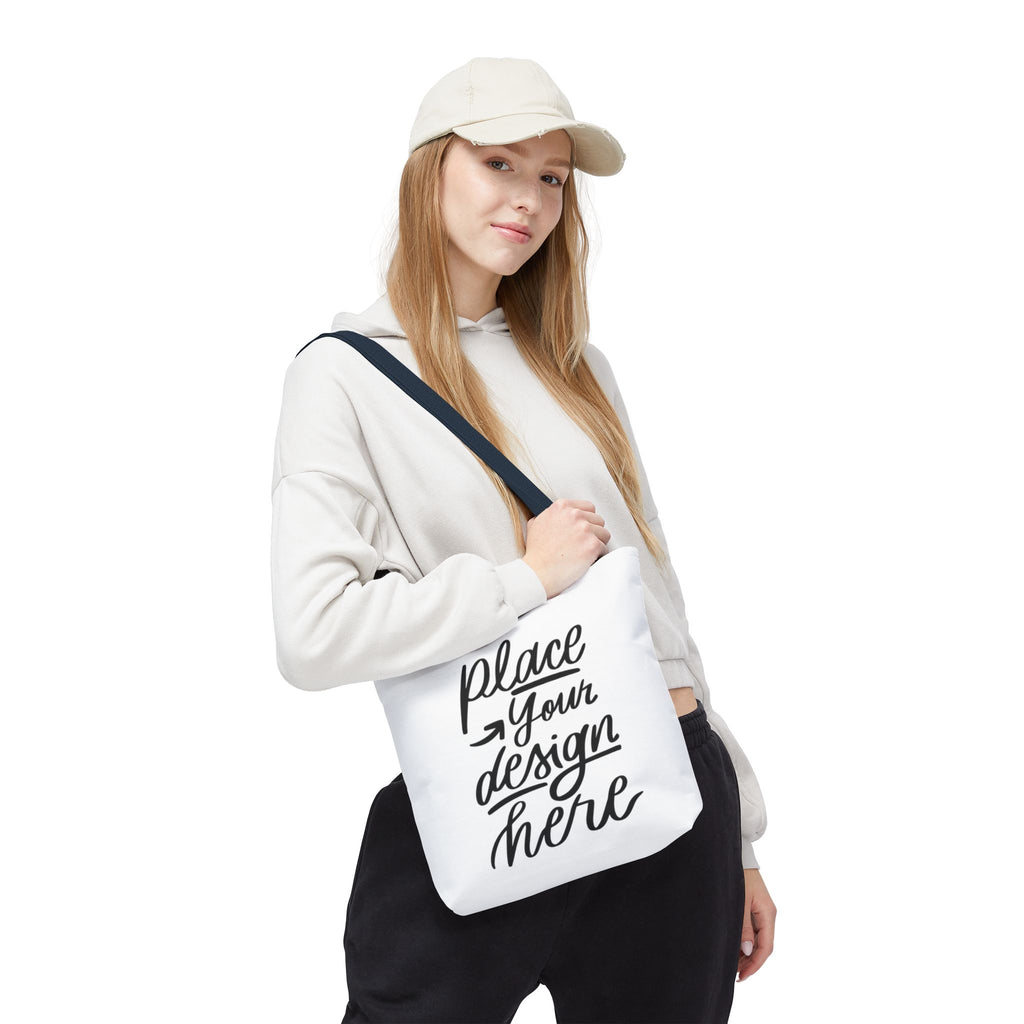 Custom Printed Tote Bag — Personalized All-Over-Print Canvas Shopper