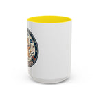 Space Camper Patch Coffee Mug — Retro Astronaut Camper 11/15oz Accent Mug