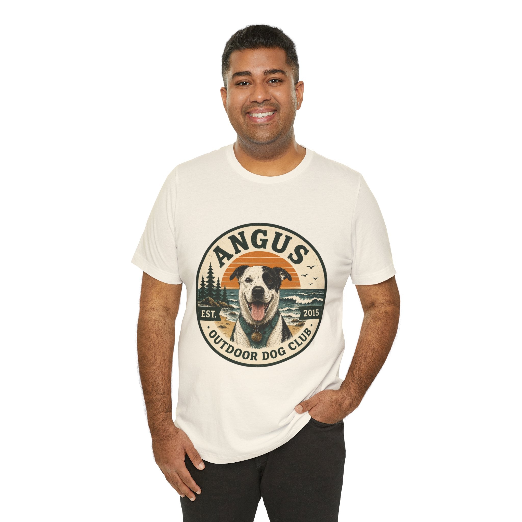 Angus Dog Photo Collage T-Shirt