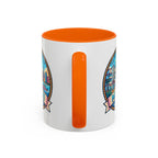 Miami Vintage Travel Accent Coffee Mug – 'Miami' Scenic Beach & Skyline Design (11/15oz)