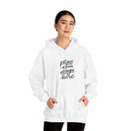 Classic Hoodie with Centered Design – 'Place Your Design Here'