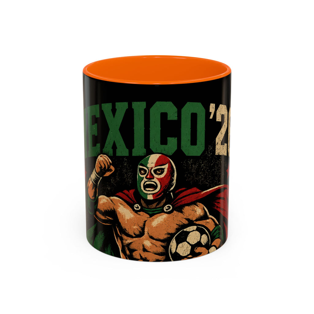 Mexico ’26 Luchador Soccer Coffee Mug