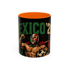 Mexico ’26 Luchador Soccer Coffee Mug