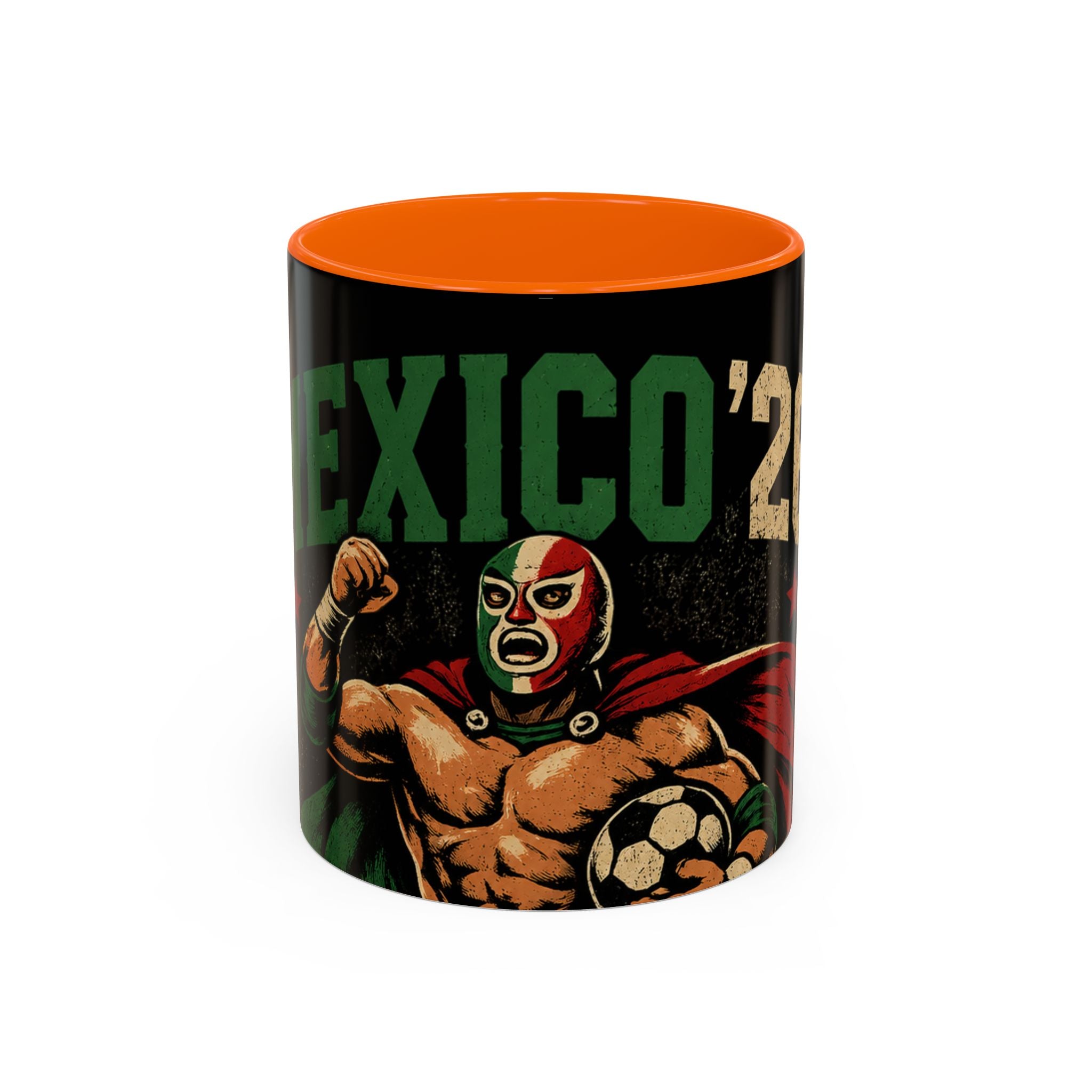 Mexico ’26 Luchador Soccer Coffee Mug