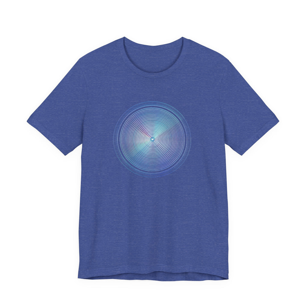 Hypnotic Holo Spiral T‑Shirt