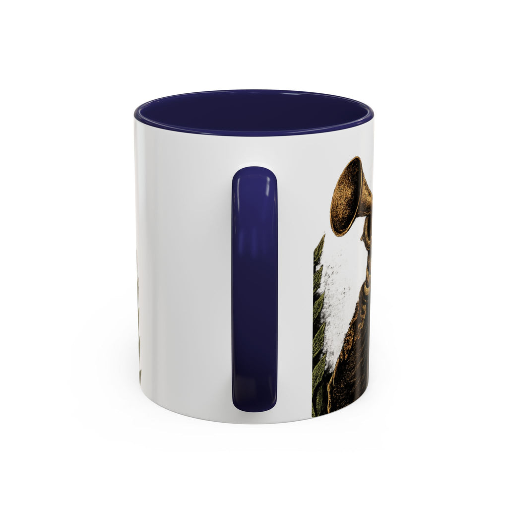 Day of the Dead Soccer Skull Accent Mug — 11/15oz