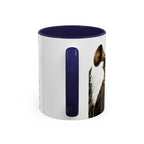 Day of the Dead Soccer Skull Accent Mug — 11/15oz