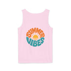 Summer Vibes Unisex Tank Top - Retro Sun Graphic