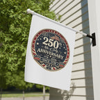 4th of July 250th Anniversary Garden Flag – Patriotic USA House Banner (1776–2026)