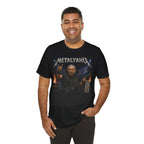 Metal Band Graphic Tee — "Metalyahu" Heavy Metal Israel Guitar Design
