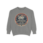 250th 4th of July Anniversary Sweatshirt — Patriotic Independence Day Crewneck