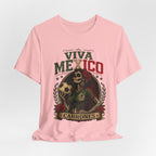 Mexico Catrina Skull T‑Shirt — Day of the Dead Mexican Soccer Tee