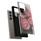Tough Case — Pink Peonies Floral Phone Case
