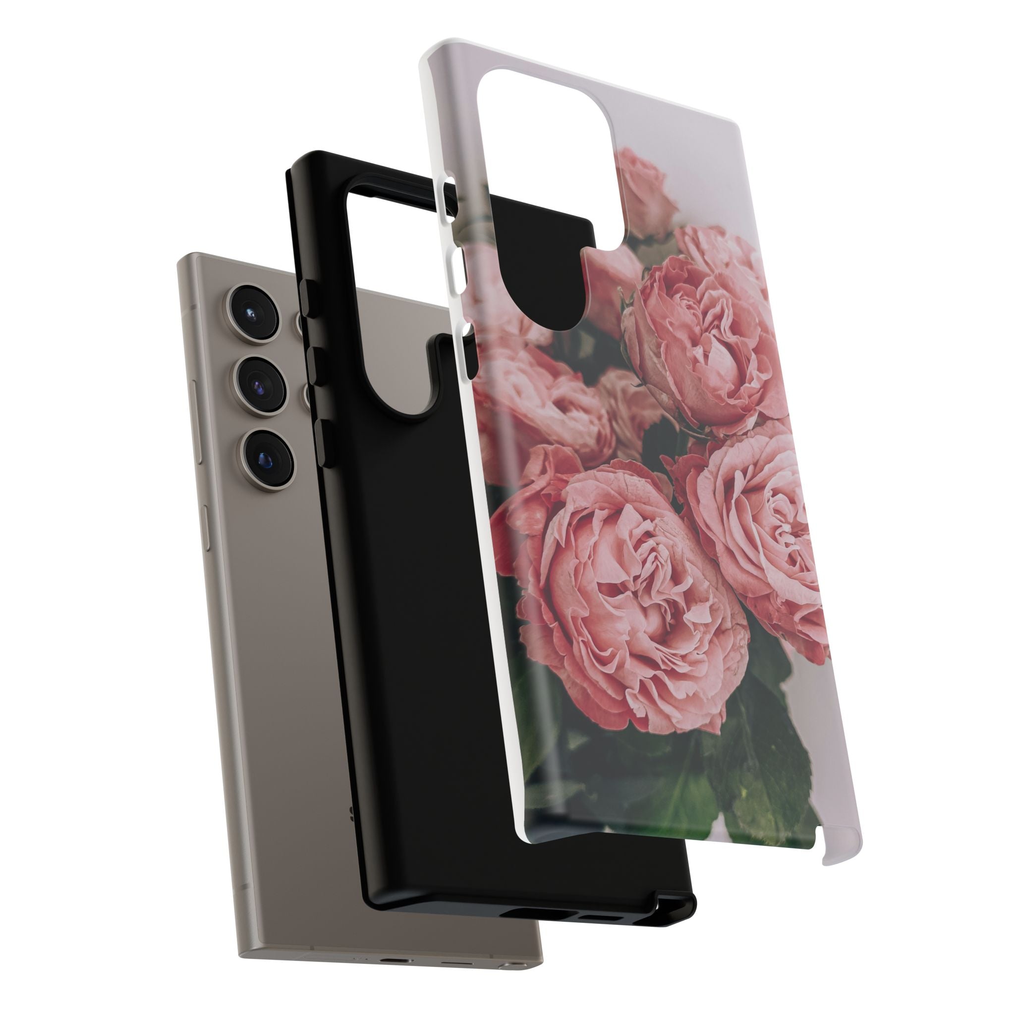 Tough Case — Pink Peonies Floral Phone Case