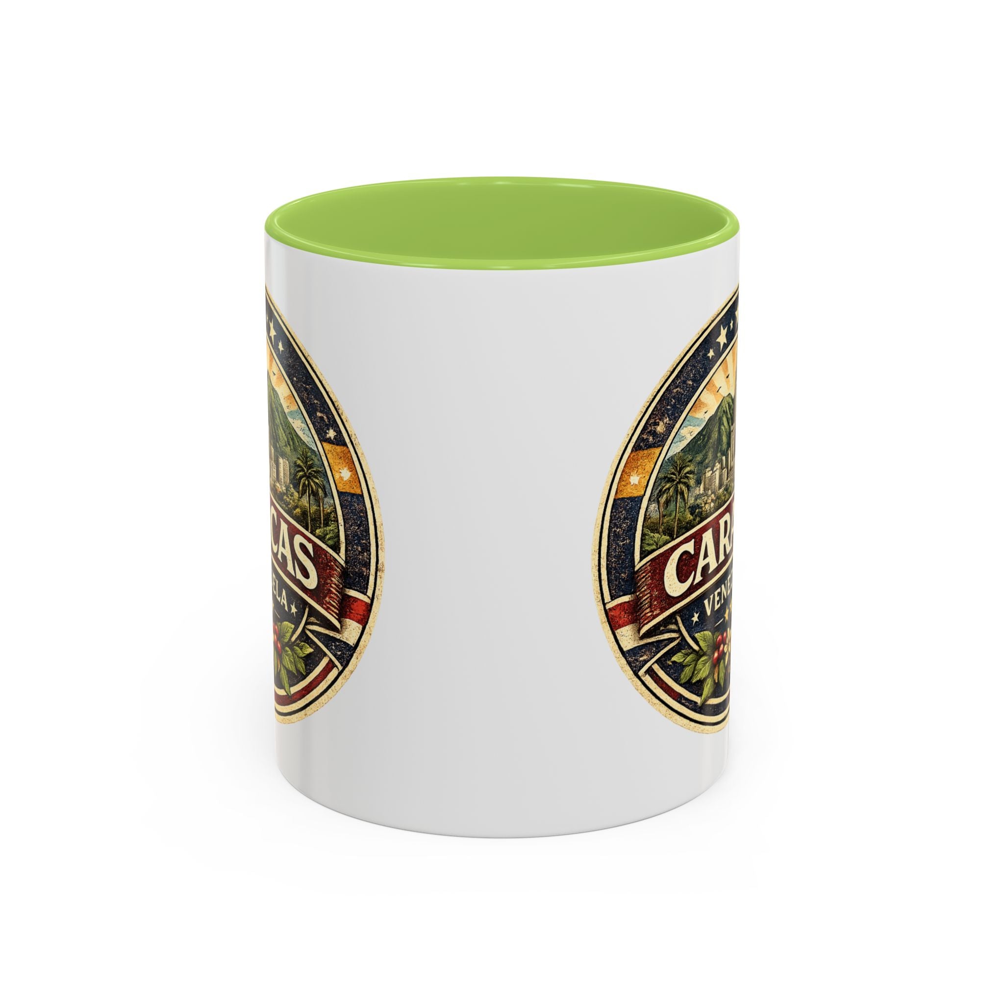 Caracas Venezuela Vintage Travel Accent Coffee Mug