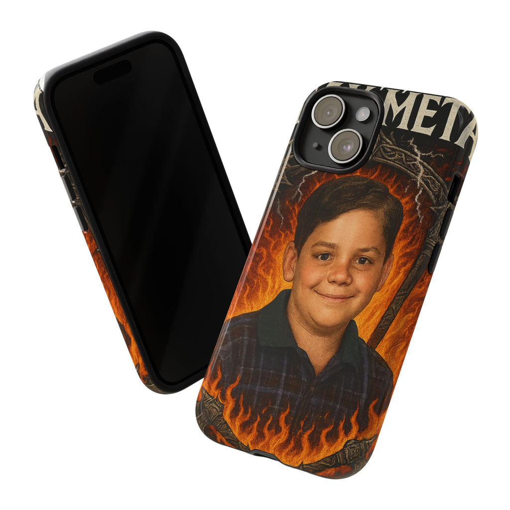 Metalhead Phone Case, Tough Cases for Music Lovers, Personalize with Unique Art, Gift for Metal Fans, Rock Lover's Accessory