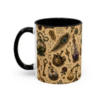 The Alchemist's Cabinet Coffee Mug — Vintage Apothecary Accent Mug (11/15 oz)