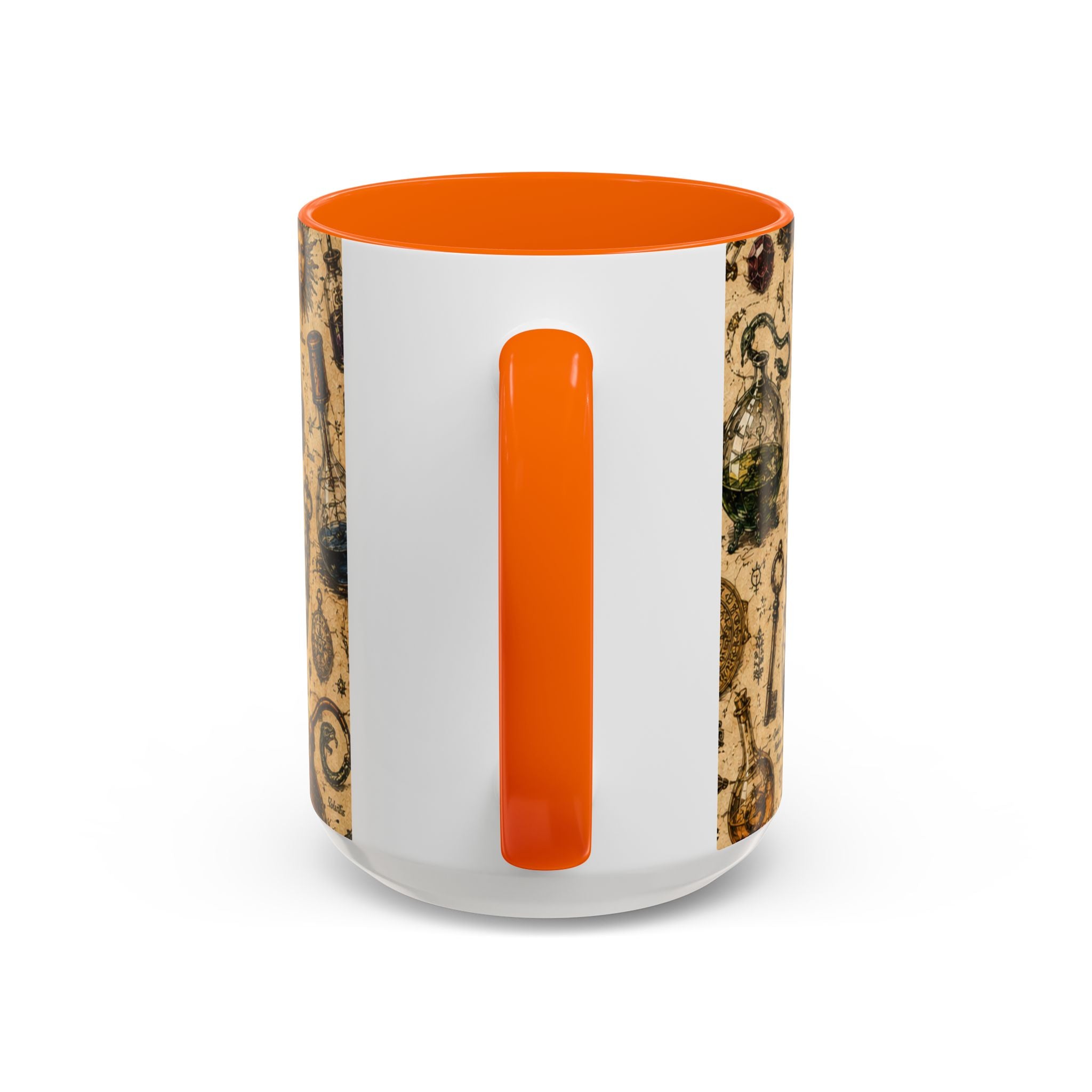 The Alchemist's Cabinet Coffee Mug — Vintage Apothecary Accent Mug (11/15 oz)